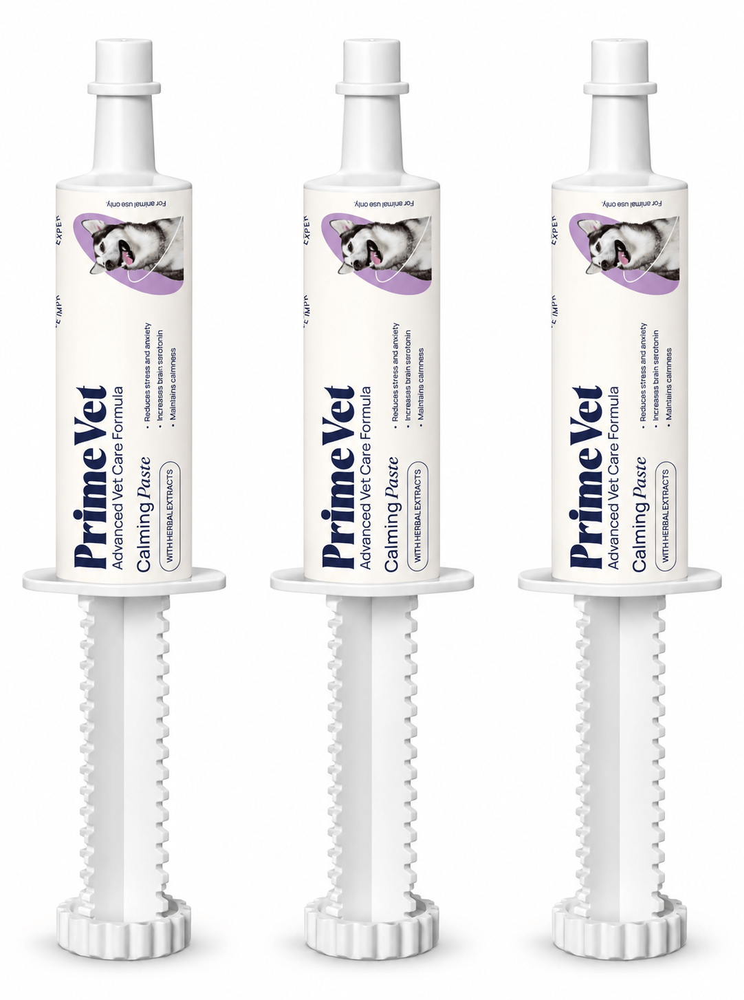 PrimeVet™ Dog Calming Paste 60ml - Pack of 3