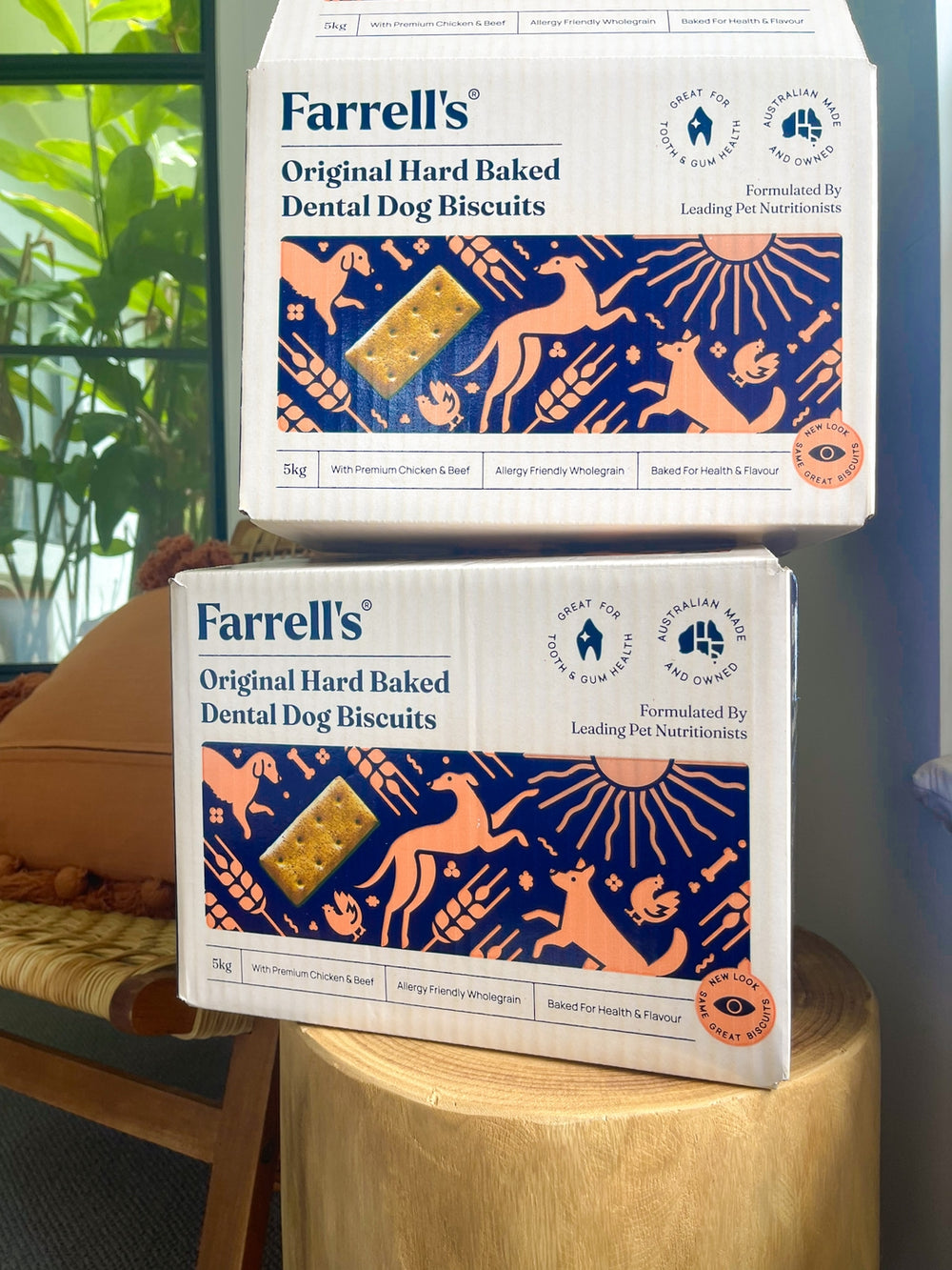 Farrell's Original Hard-Baked Dog Biscuits 10kg (Breeders Special)